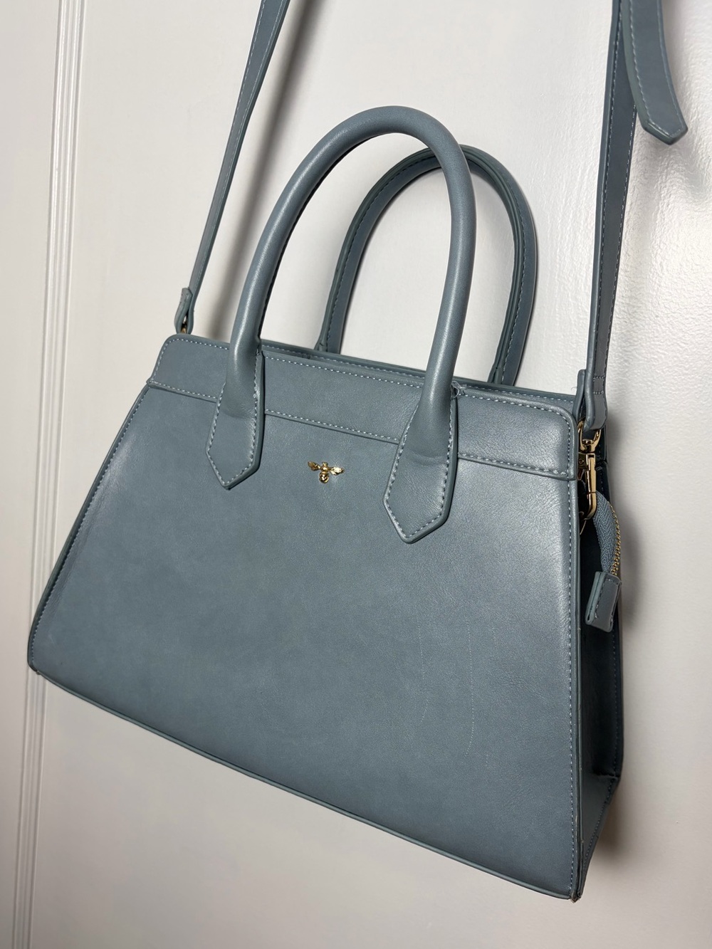 Fable England structured tote bag purse - Picture 11 of 16